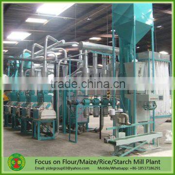 Turnkey project fast delivery maize processing plant