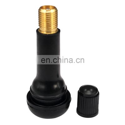 Nature rubber with aluminum car tubeless tire valves Tr414 and Tr413