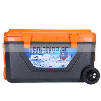 portable modern travel outdoor hot sale travel outdoor camping portable ice cooler box ice chest with wheels