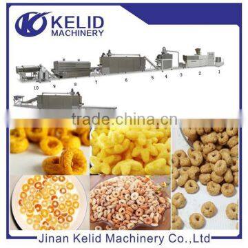 full automatic breakfast cereal corn flakes making machine