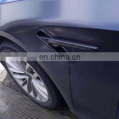 Carbon Fiber Car Side Fender Trim Cover Grill for BMW F90 M5