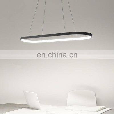 Nordic Simple Style Creative Big Runway LED Lighting Modern Chandelier Hanging Light