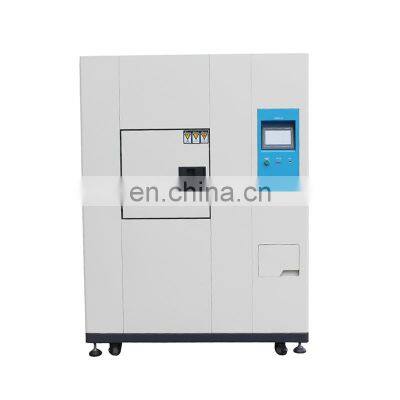 Two zone hot impact testing cryo chamber low temperature shock test chamber thermal conductivity testing equipment