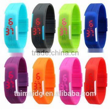 Manufacturer from china silicon watch unisex