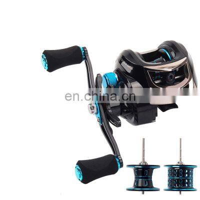 New arrived 18+1BB 7.2:1 Gear Ratio 8 kg drag  All Metal power system Baitcasting Fishing Reel