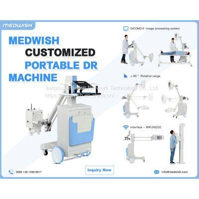 AG-MPD56A 5.6kw Mobile Portable DR X-Ray Machine Digital Radiography Equipment