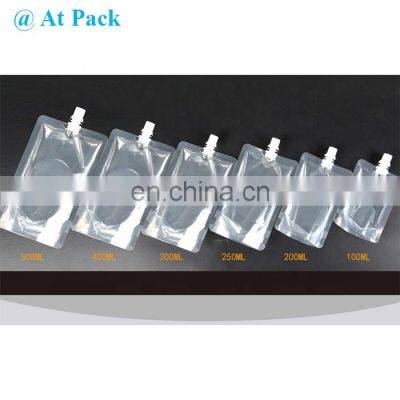 Plastic Custom Liquid Fruit Juice Drink Pout Pouch Packaging Plastic Spout Pouch Bag For Liquid photo-5