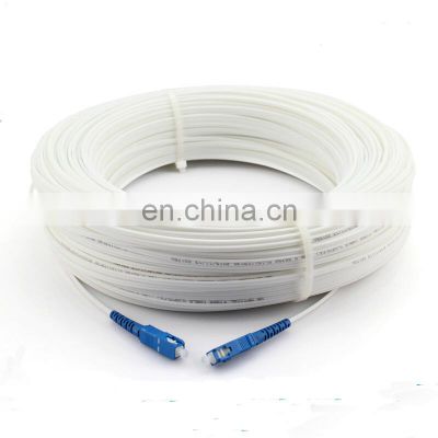 fiber optic equipment simplex / duplex ftth optical patchcords single mode fiber optical cable lc to lc patch cord