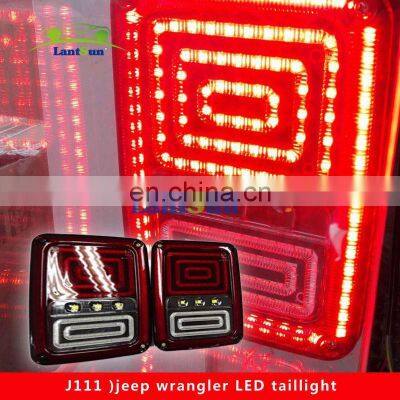 J111) LED задний фонарь (американская или европейская версия) для Jeep Wrangler JK photo-2