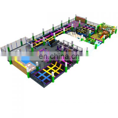 Good quality professional large commercial kids playground for indoor trampoline park