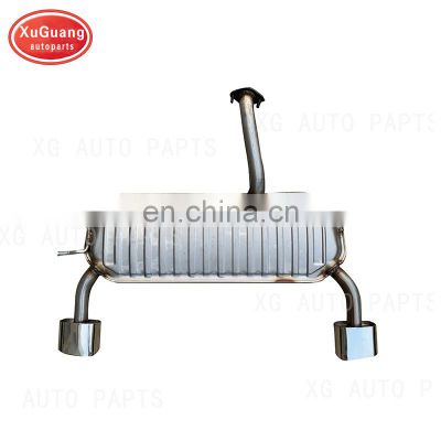 XUGUANG hot sale silent high performance OEM style rear exhaust muffler for Kia Sportage 4wd