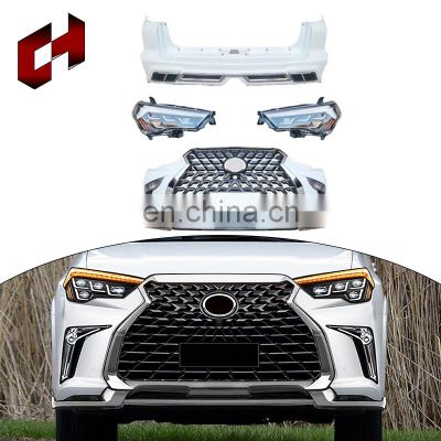 Ch Car Bumper Side Skirt Rear Bumper Reflector Lights Whole Body Kits For Toyota 4 Runner 2010-2020 To Lexus Lx