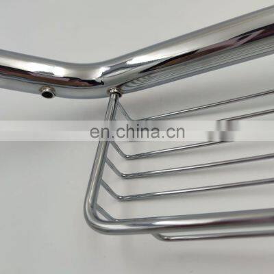 Bathroom Stainless Steel Shower Handicap With Brass Soap Dish Basket Safe Grab Bar photo-3