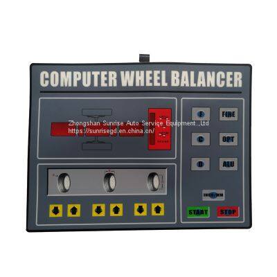 SUNRISE SR308 Wheel Balancer Assessories Three Display Windows Keyboard Plate photo-2