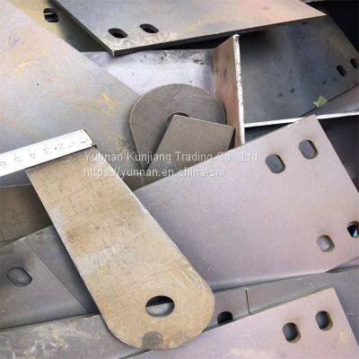 Yunnan steel wholesale sales galvanized sheet processing steel processing laser cutting plasma cutting