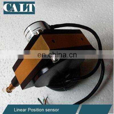 3000mm Draw Wire Position Sensor 0-5v 0-10v 4-20mA Output Potentiometer Rope Sensor photo-5