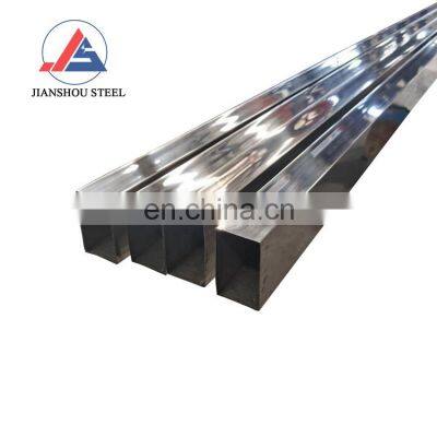 cold rolled Bright surface 50x50mm 80x80mm 321 stainless steel square pipe tube