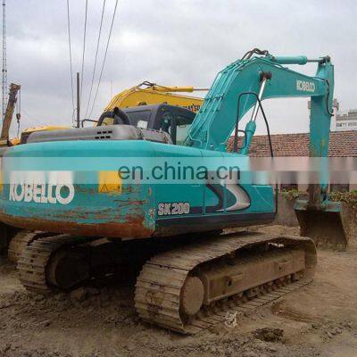 used Kobelco SK200 crawler excavator for sale