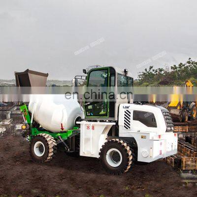Small Self Loading Diesel Concrete Mixer photo-3
