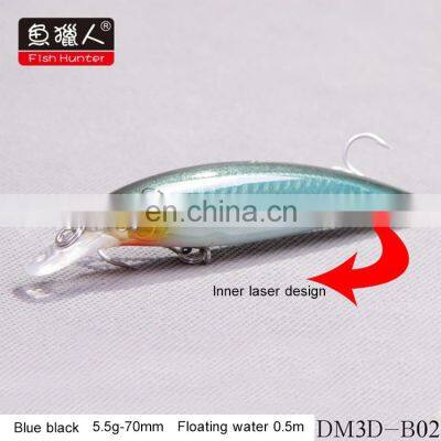 Fish Hunter DM3D 70MM/5.5G/0.5M Fishing Lead Fish Jigging Lures Vertical Saltwater Fast Sinking Baits photo-2