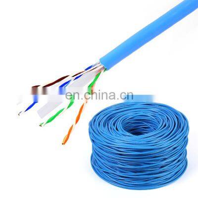 23/24/26 AWG Flexible Lan Cable 300M 305M 500M 4 Pairs Stranded Cat6A Network Cable UTP Cat6 Cable Indoor