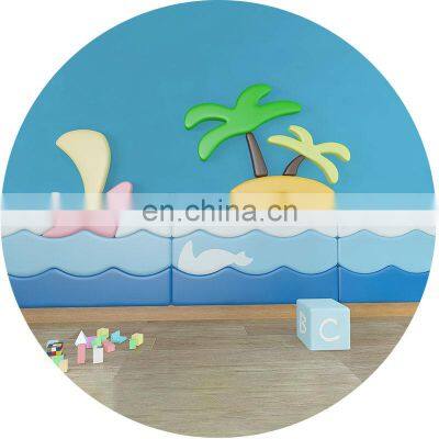 New Foam Home Decoration Pvc Wholesale Cartoon Wall Stickers 3D Self Adhesive Brick Hotel Wallpapers for sale