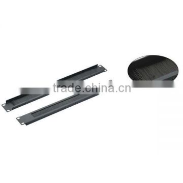 1u 19" brush panel for cable manager