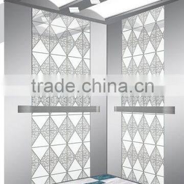 Passenger elevator lift Mirror etched Sino-Germany joint venture company