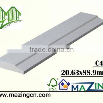 C40 Ornamental Chinese Pine Wood Moulding photo-2