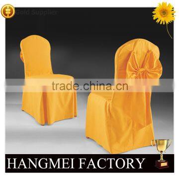 Hot Sale High Quality Gold Colour Jacquard Polyester Chair Cover for Sale photo-2