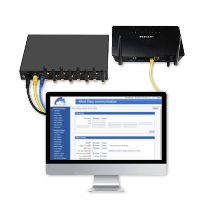 New arrival SK 2G M26 SK8-8 Ports 8 SIms 8 Voip Gateway IMEI Change SMS Call Bulk Sim box Free Tech Support