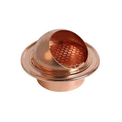 Copper Roof Vent Cap Grills