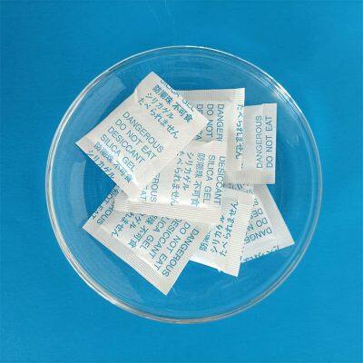 Silica Gel Desiccant Hot Sale 1g Composite Paper Bag English Japanese Chinese Warning Word Factory Moisture Adsorbent Low Price photo-2