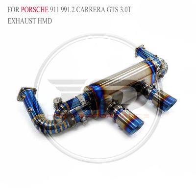 HMD Exhaust System Performance Catback for Porsche 911 991.2 /991.2 GT3 /991.2 Turbo 2015-2017 Sport Headers Whatsapp +86 18946955156