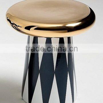 High quality best selling metallic gold spun bamboo toadstool from Vietnam