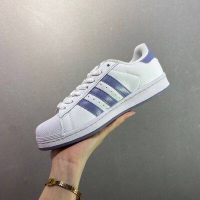 ✅adidas Originals Superstar Retro Trend Non-slip Wear-resistant Low-top Men's and Women's photo-3