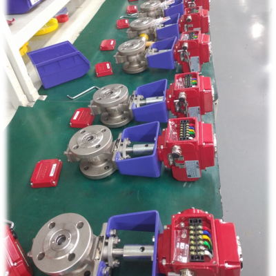 Multi-Purpose V-Type Ball Valve for Water, Acid, Gas, and Oxygen Media in Various Industries