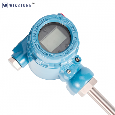 Интегрированный температурный преобразователь с цифровым дисплеем и датчиком температуры Pt100 RTD