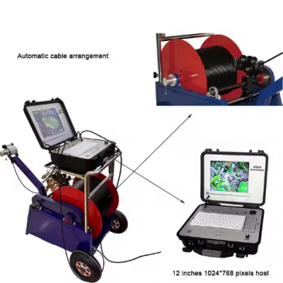 Wireless Downhole Monitoring Self Leveling Pipeline Camera photo-3