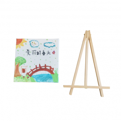 Rectangle Oil Painting Canvas 100% Pure Cotton Linen Blended Pine Frame photo-2