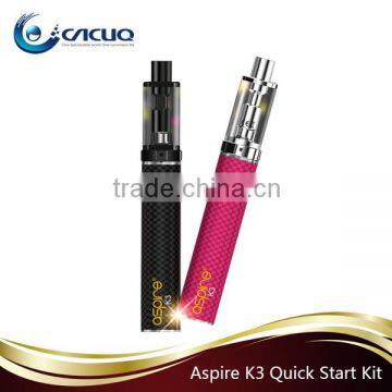 2016 Wholesale Original Aspire K2/ K3/ K4 Quick Starter Kit K2 with Apire BVC Coil K3 quick starter kit
