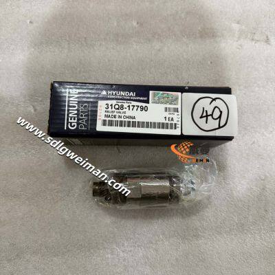 Hyundai VALVE ASSY-PORT RELIEF(BOOM-BUCK) 31Q8-17790 for Hyundai Excavator photo-2