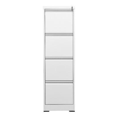 Amazon Modern шкаф для хранения бумаг из стали с 4 ящиками Узкий шкаф
