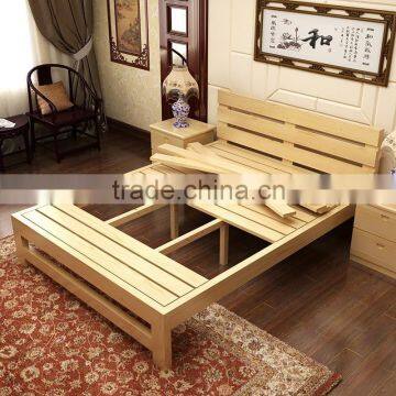 Solid Wooden Double Bed With Box,teak Wood Modern Bed Designs Quality Choice