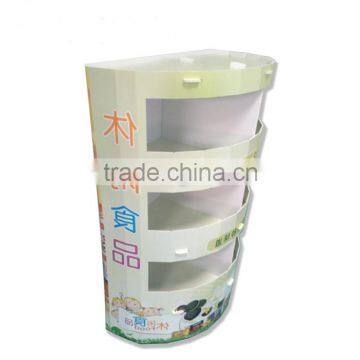 Supermarket Cardboard Book Shelves Supermarket Book Display Shelf photo-5