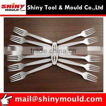 16 Cavities Disposable Cutlery Fork Mould