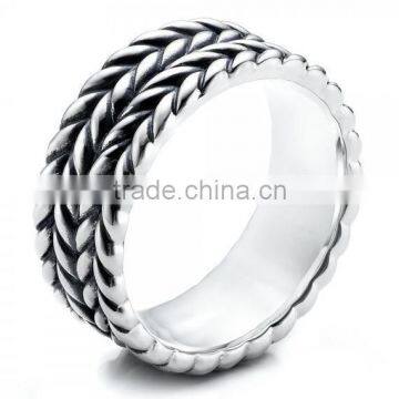 Top Ring Manufacture New Design Stainless Steel Silver Ring Designs For Girl