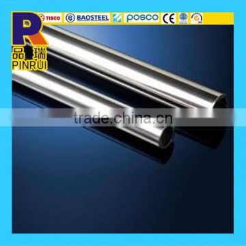 China Factory ss202 mirror stainless steel pipe