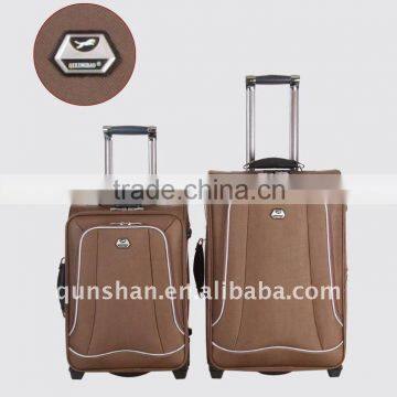 2012 new Design Eminent & high quality 1680D aluminum trolley luggage