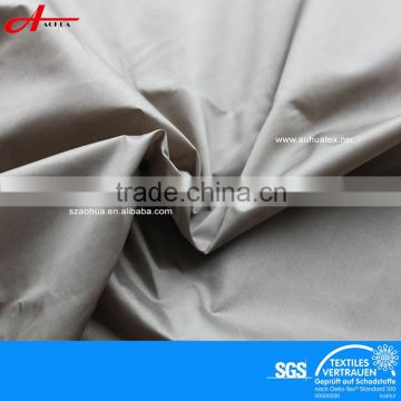 Nylon bright yarn fabric pu coated fabric